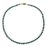 Collana in argento con Smeraldo Zambia (Riya)
