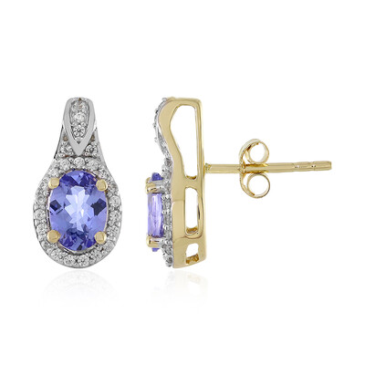 Orecchini in oro con Tanzanite (Adela Gold)