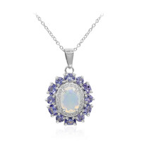 Collana in argento con Opale di Welo