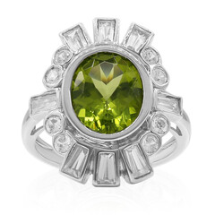 Anello in argento con Peridoto