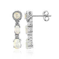 Orecchini in argento con Opale di Welo
