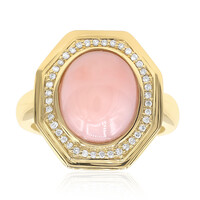 Anello in oro con Opale Rosa (CIRARI)