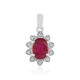 Ciondolo in argento con Rubino Bemainty