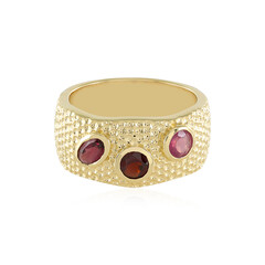 Anello in argento con Rodolite