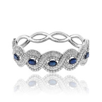 Bracciale in oro con Zaffiro Ceylon (CIRARI)