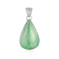 Ciondolo in argento con Variscite (Bali Barong)