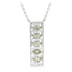 Collana in argento con Tormalina Paraíba