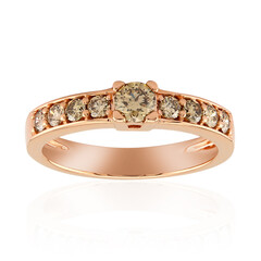 Anello in oro con Diamante Rose de France VS1 di Argyle