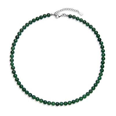 Collana in argento con Avventurina Verde