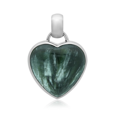 Ciondolo in argento con Serafinite