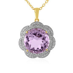 Collana in argento con Ametista Rose de France
