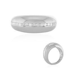 Anello in argento con Diamante I2 (H) (de Melo)