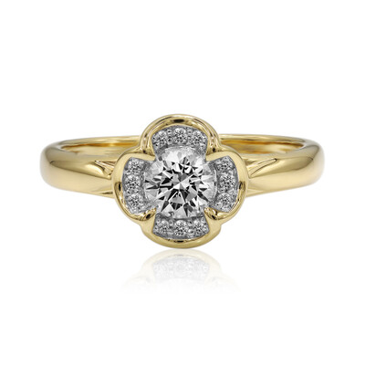 Anello in oro con Diamante SI1 (G) (Annette)