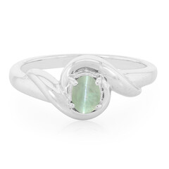 Anello in argento con Alessandrite Occhio di Gatto