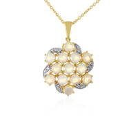 Collana in argento con Opale di Welo