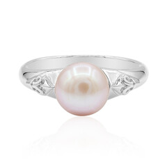 Anello in argento con Perla di Acqua Dolce (TPC)