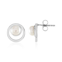 Orecchini in argento con Perla di Acqua Dolce