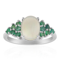 Anello in argento con Opale di Welo