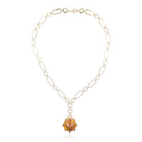 Collana in oro con Sfalerite (AMAYANI)