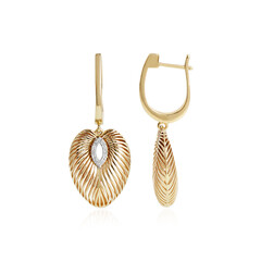 Orecchini in oro con Diamante I1 (I)  (Ornaments by de Melo)