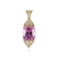 Ciondolo in oro con Kunzite Patroke (de Melo)