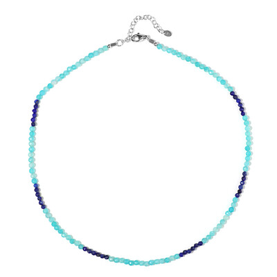 Collana in argento con Amazzonite