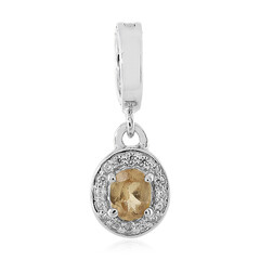 Ciondolo in argento con Granato Imperiale