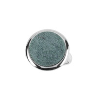 Anello in argento con Fuchsite