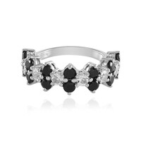 Anello in argento con Spinello Nero