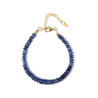 Bracciale in argento con Cianite del Nepal