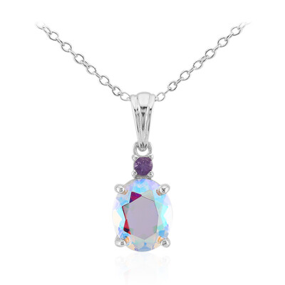 Collana in argento con Quarzo Moonlight