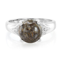 Anello in argento con Quarzo Dinosauro