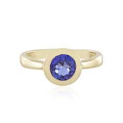 Anello in oro con Tanzanite AAA (de Melo)