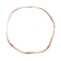 Collana in argento con Opale Rosa