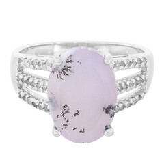 Anello in argento con Agata Dendritica
