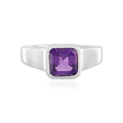 Anello in argento con Ametista Siberiana