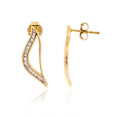 Orecchini in oro con Diamante Flawless (D) (LUCENT DIAMONDS)