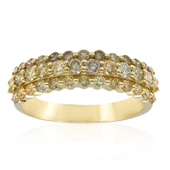 Anello in oro con Diamante Fancy SI2 (CIRARI)