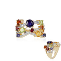 Anello in argento con Peridoto