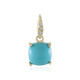 Ciondolo in oro con Turchese Sleeping Beauty