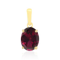 Ciondolo in oro con Rodolite