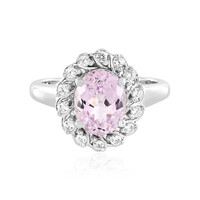 Anello in argento con Kunzite