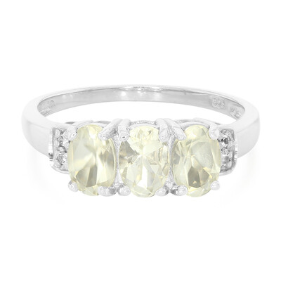 Anello in argento con Ortoclasio