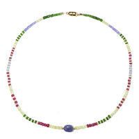 Collana in argento con Tanzanite (Riya)