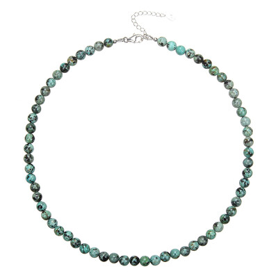 Collana in argento con Crisocolla