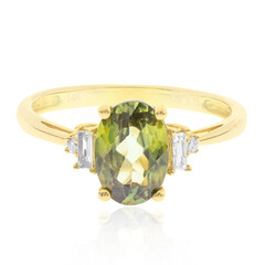 Anello in oro con Sfene (CIRARI)