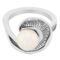 Anello in argento con Perla Akoya