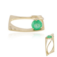 Anello in oro con Smeraldo Russo (de Melo)