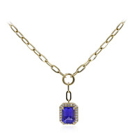 Collana in oro con Tanzanite AAA (CIRARI)