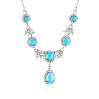 Collana in argento con Turchese Sleeping Beauty
